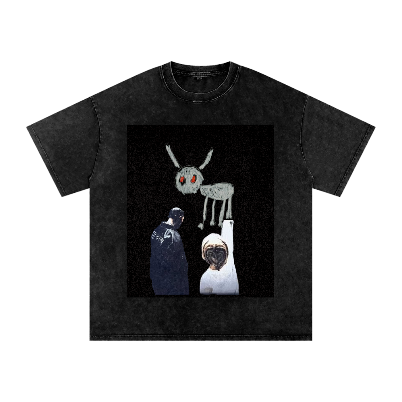 Acid Wash Oversize T-Shirt - 250 GSM