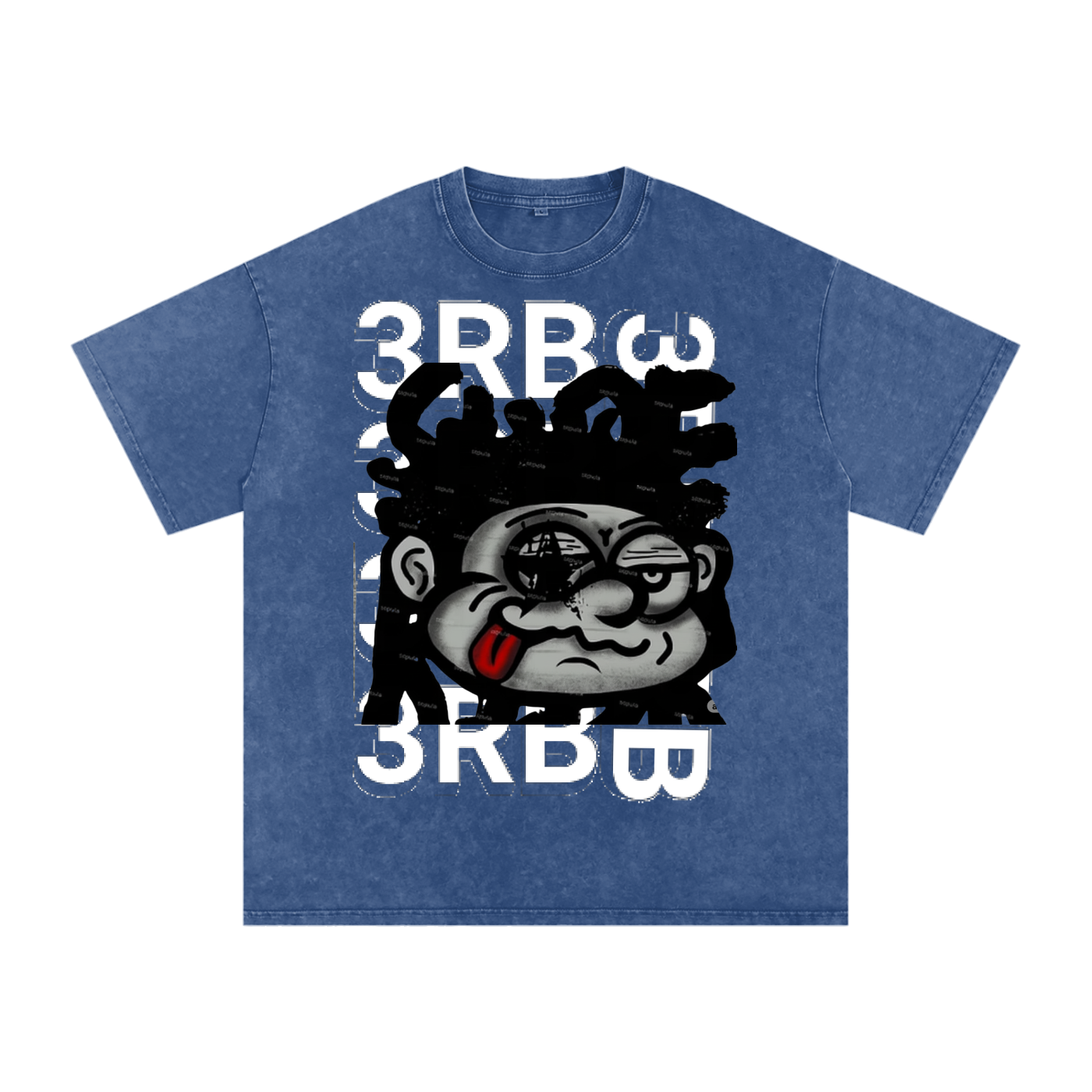 Acid Wash Oversize T-Shirt - 250 GSM