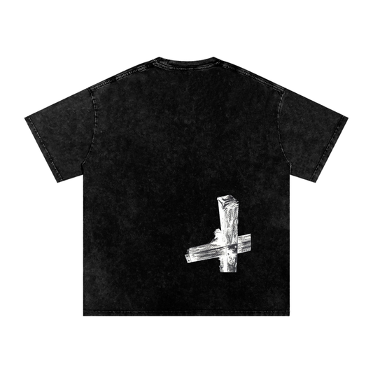 Acid Wash Oversize T-Shirt - 250 GSM