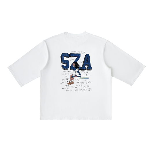 Essential Half Sleeve Ribbed T-Shirt