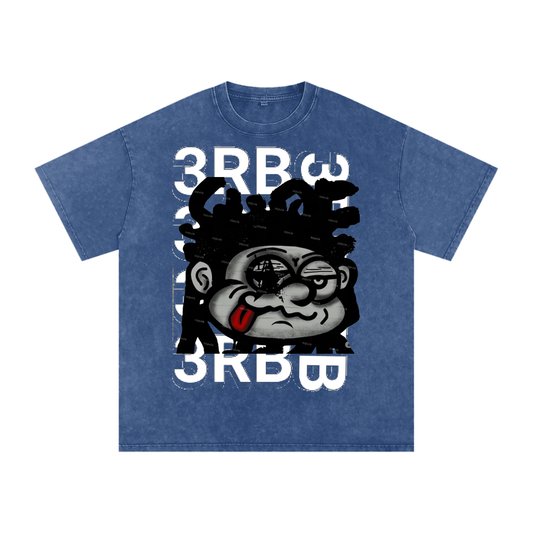 Acid Wash Oversize T-Shirt - 250 GSM